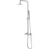 MICE COLLECTION IMEX - Colonna doccia termostatica, barra da bagno con rubinetto termostatico realizzato in acciaio inox e ottone, rubinetteria bagno cromato BTM039