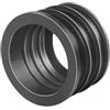 G.M.P 200-2823 Riduzione in Gomma Nr Nera 63mm Diametro Interno 50mm, Multicolore