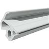 Seiletech.de Guarnizione per finestra S-1559 - 10 m - Aluplast PVC - Guarnizione in gomma per finestra - Grigio - Guarnizione profilata per guarnizione della porta - Guarnizione in gomma per finestra