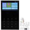 SEAFRONT di Sicurezza Domestica WiFi Wireless Touch Screen Antifurto Allarme Fai da Te con Sensore per Finestre e Porte Allarme SOS One Touch per Casa Intelligente