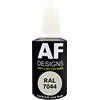 Alex Flittner Designs Penna per vernice RAL 7044 GRIGIO SETA satinato 20ml Penna per riparazione Acrilico Vernice per ritocchi Vernice di riparazione Legno Metallo Mobili Bagno
