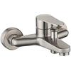CZ Rubinetto miscelatore per vasca da bagno, rubinetti in acciaio inox, rubinetto per vasca da bagno, con uscita doccia e rubinetto per vasca