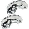Supertool Cerniera per porta a 180 gradi, cerniera scorrevole semicircolare nascosta da 76 mm, per mobili per apparecchiature industriali, telaio armadio, diametro foro di montaggio 5 mm