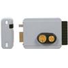 Viro V8972-LH Serratura Elettrica con Pulsante Inward LH, Silver