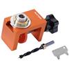 FewNvWa Kit di Utensili per La Guida di Foratura E Dima per Fori Tascabili per Applicazioni di Lavorazione Del Legno, 10mm