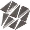 Yardwe Cuneo Di Ferro Per Manico D'Ascia 3.20X1.50X0.30 Pollici Strumento Di Fissaggio E Rinforzo Per Utensili a Mano Per Lavorazione Legno E Fai Da Te