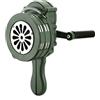 MYFULLY Sirena portatile da 110 dB con manovella manuale, allarme di emergenza, clacson portatile con manico pieghevole per fuoco, tornado, sport e sicurezza personale