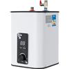 BAOCHADA Mini scaldabagno elettronico istantaneo, 8 l, 1500 W, 220 V, con display digitale LED, montaggio a parete, scaldabagno per bagno e cucina