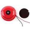 Cerlingwee Campanello Allarme Antincendio in Metallo 4 Pollici 100 DB con Bobina Elettromagnetica in Rame Puro 12V