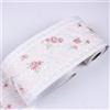 GouieRylin Greche Adesivo Per Pareti Bordo Decorazione Autoadesiva Rimovibile Per Cucina Bagno Piastrelle Adesivo Per Pareti Autoadesiva Fiore rosa 10.6cm X 500CM