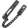 LIUCHUCHU Catene Di Sicurezza Per Porte Protezione della catena di sicurezza in acciaio inossidabile con serratura a catena for porta con chiusura a pressione antifurto a molla Chiusura for porta lucidata for i