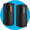 CAME Coppia fotocellule DXR a raggio infrarosso sincronizzato orientabili da esterno con portata fino 10m wireless alimentazione 12-24V AC/DC o batteria per una migliore sicurezza degli accessi