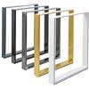 Magnetic Mobel Set di 2 Gambe da Tavolo in Acciaio Struttura Tavolo (80x72 cm)