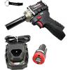 HEADNMORE® Bundle - PARKSIDE PERFORMANCE® 12V ½ Avvitatore a percussione a batteria PPDSSA 12 + Portachiavi (1x2Ah Batteria)