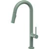 Essebagno Portofino Miscelatore per lavabo Portofino con doccetta grigio verde