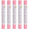 QUARKZMAN Crayon per Riparazione Mobili, 5pz - Stucco per Cera per Legno, Ritocco Pennarelli per Mobili - per Coprire Graffi Fori Tavoli Scrivanie Pavimenti Legno, Rosa