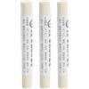 QUARKZMAN Crayon per Riparazione Mobili, 3pz - Stucco per Cera per Legno, Ritocco Pennarelli per Mobili - per Coprire Graffi Fori Tavoli Scrivanie Pavimenti Legno, Bianco Sale