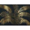 murando PREMIUM Carta da parati Foglie tropicali 500x350 cm Fotomurali in TNT Murale alla moda Decorazione da Muro XXL Poster Gigante Design Carta per Pareti Soggiorno Palma or noir b-A-0910-a-d