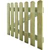 nextradeitalia 1 PZ Cancelletto per steccato in legno giardino e recinzione CM 100 X 80 H cancello in doghe esterno IMPREGNATO