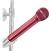 LearnLyrics Doccia Alta Pressione,Forma Microfono Stile Vintage - Doccetta Manuale per Hotel Appassionati Fitness Collezionisti Gadget e Amanti Karaoke