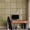 NEU.HOLZ Set di 4 Pannelli Murali 3D Fonoassorbenti 60x60 cm a Listelli Diagonali per Pareti Soffitti Moduli Decorativi Copertura 1,44 m² - Effetto Rovere