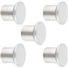 SOTECH 5 pezzi Pomelli per mobili DERBY Ø 30 mm altezza 23 mm Acciaio | inossidabile spazzolato Maniglia per cassetto