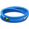AUPROTEC Kit di tubi per aria compressa AUPROTEC 13 mm Ø interno 25 m in PVC | Con raccordo di sicurezza Prevost S1 per compressore ad aria compressa | Tubo per compressore Würth altamente flessibile