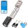 WE.LOCK WELOCK Serratura Smart PCB72 con Password,Carte RFID e APP,Serratura Elettronica WiFi,serratura porta blindata livello di impermeabilità IP65,Cilindro 65x30 per porte da 65 a 130mm,Smart lock