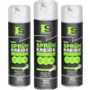 Spraytive 3 x 500 ml di gesso bianco - Colorante a gesso lavabile, spray per pavimenti, spray temporaneo per asfalto, erba, calcestruzzo