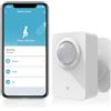 Yasorn eMylo Sensore di movimento intelligente WiFi, rilevatore di movimento PIR, sensore a infrarossi con APP in tempo reale, campo di rilevamento di 128°, alimentazione doppia USB e batteria, compatibile c