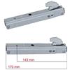 RICEL SUD NARDI - COPPIA *** 2 ** CERNIERE SPORTELO FORNO ELETRICO INCASSO 2 VETRI LEGGERA 17 X 23,5 CM SPORTELLO B07BQ6GWDL KCF 3694