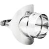 ALLINOX Raccordo a Sella In ACCIAIO INOX Per Tubo Canna Fumaria Giunzione TEE Sfufa o Camino Innesto Maschio MADE IN ITALY (DN 80)