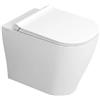 Ceramica Dolomite Vaso wc a terra filo parete in ceramica serie mirto con sistema rimfree