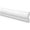 Marbet Design 20 Metri Profilo Piatto Barra a Muro Decorazione Listello Rigidi 21x40mm, E-19