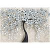 WallArena Carta Da Parati Fotografica 3D Effetto Albero Fiori - Include Colla - Moderna Design Carta per Pareti Soggiorno Camera Da Letto Sala Fotomurali In Tessuto Non Tessuto TNT (254x184 cm)