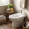 Jacuzzi Miscelatore bidet cromato monoforo 12,2 cm - Eolo | Jacuzzi