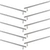 SOTECH Set da 10 maniglie per mobili in acciaio inox G14 - Interasse 320 mm - Set maniglie a barra/Maniglie Reling - Maniglia per cassetti