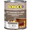 Bondex Protezione dalle intemperie in mogano 0,75 l per 9 m² | antigoccia e spruzzatura | eccellente protezione dai raggi UV | applicazione sicura a partire da 2 °C | opaca | smalto resistente alle