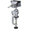 Gloriashoponline MORSA DA BANCO BASE GIREVOLE 360° APERTURA 50 MM MORSETTO STRETTOIO