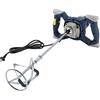 Esyogen Agitatore professionale da 1400 W, miscelatore per malta a secco, per colla, stucco, betoniera, 6 marce, regolabile
