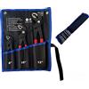 TANIASHOP Set 3 Pinze per Tubi D'acqua con Pulsante Regolabile Pinza a Pappagallo 200mm 250mm 300mm Giratubi a Sgancio Rapido con Impugnatura Ergonomica per Tubi e Dadi