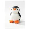 HOME ZEN HOUSEHOLD LINEN Fermaporta pavimento pesante stoffa animali bambini design moderno decorativo gatto sacco sabbia peso 0,8kg (Pinguino nero)