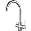 Shurity 410 Rubinetto da cucina 4 vie Shurity 3/8 Cromo