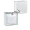 Fuchs Design 5 pezzi FUCHS vetromattone xenon bianco satinato un lato (vetro opalino) 19x19x8 cm