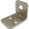 nextradeitalia 100PZ SQUADRETTA PER ARMADI 22X28X2 MM NICHELATO