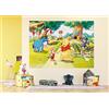 AG Design Disney Winnie the Pooh | Carta da parati fotografica per cameretta dei bambini, 252 x 182 cm | 4 pezzi | Lightning McQueen
