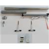 Generico Kit Motorizzazione Tapparelle 100 kg 50 Nn + Centralina e Telecomando Varie Misure Disponibili RULLO REGOLABILE Motore per tapparelle Completo di Accessori (da 190 cm a 225 cm)
