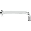 AQUAE T190230 - Braccio per Doccia, Finitura cromata, Lunghezza 20 cm, Diametro 1/2"