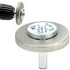 Hapivida Mola Diamantata, Grana 180/360/600/800 Diametro 2,2 Pollici Set di Pietre per Affilare Mola per Affilatura per Utensili Rotanti Piallatrice Forbici per Trapano(600 Grit)