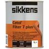 Sikkens Cetol Filter 7 Plus RM - Vernice speciale trasparente per esterni, colori e dimensioni assortiti, 1 litro, Palissandro